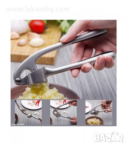 МЕТАЛНА ПРЕСА ЗА ЧЕСЪН - код 2962, снимка 6 - Прибори за хранене, готвене и сервиране - 33905235