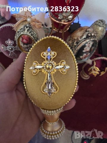 Великденски ръчно изработени яйца, снимка 2 - Декорация за дома - 54117747