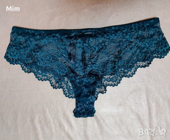 ZEEMAN L Зелена дантелена бикина , снимка 3 - Бельо - 52685064