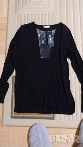 Дамска блуза- 44 и 48 размери, снимка 5 - Блузи с дълъг ръкав и пуловери - 33477170