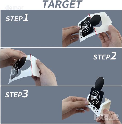 Пистолет играчка AGM MASTECH, предлага се с мишени за стрелба, снимка 4 - Други - 42808522