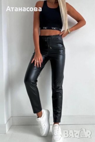 Дамски кожен панталон, снимка 1