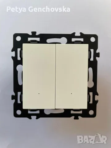 Zigbee смарт ключ за осветление – 2 бутона, 2 канала, снимка 2 - Смарт домашни устройства (Smart Home) - 55878272