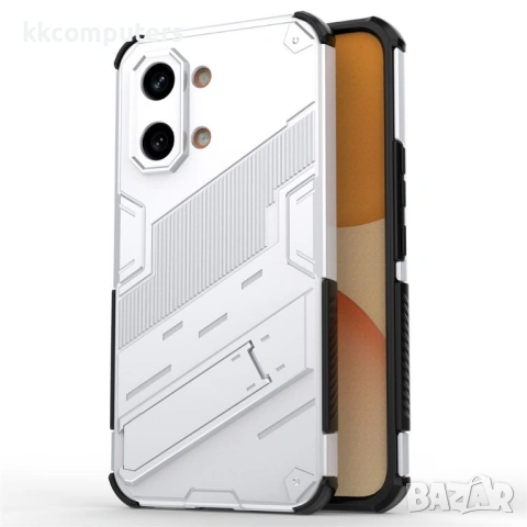 Шокоустойчив Калъф за Xiaomi Poco X8 Pro Max 5G - PC+TPU, Стойка, 8 цвята, снимка 8 - Калъфи, кейсове - 54344145