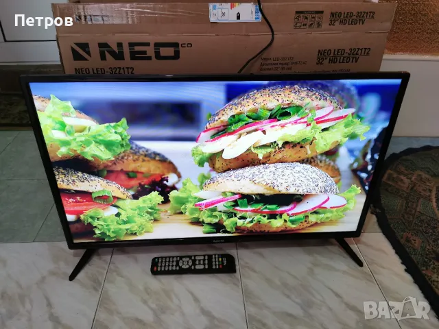  Tелевизор NEO 32" HD READY РЕЗОЛЮЦИЯ - 1366 x768 нов не е ползван, снимка 4 - Телевизори - 47463559