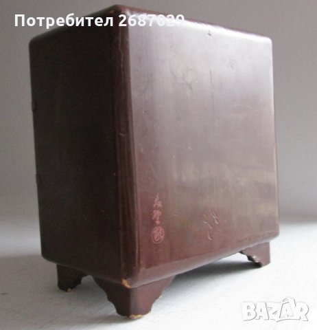 стара японска кутия за бижута с чекмеджета, снимка 8 - Други ценни предмети - 31805072