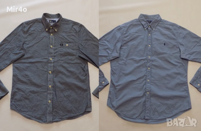 риза fred perry/ralph lauren тениска блуза фанела елек потник екип худи суичър мъжка оригинална M/XL, снимка 1 - Ризи - 51405286