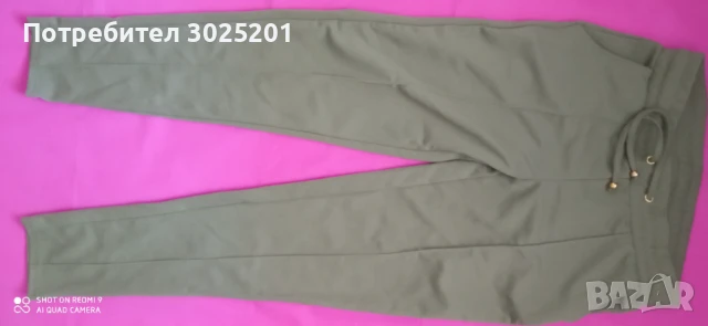 Дамски Спортно - Елегантен Панталон с връзки размер М / Л, снимка 4 - Панталони - 50852673