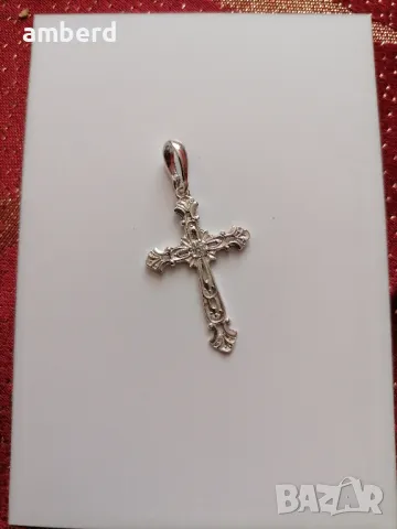 Сребърен ажурен кръст - модел PLP023