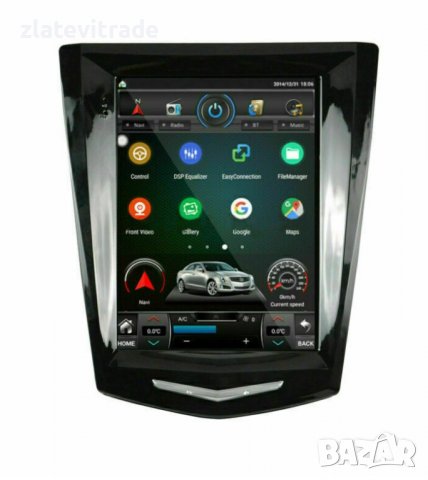 CADILLAC ATS SRX CTS XTS 2013-2018 9.7" ВЕРТИКАЛНА АНДРОИД НАВИГАЦИЯ, 9129, снимка 2 - Навигация за кола - 40010484
