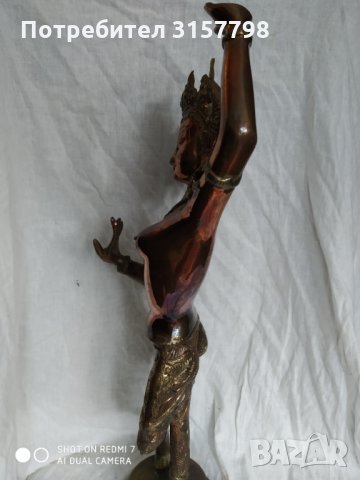 метална статуетка, снимка 7 - Антикварни и старинни предмети - 33889870