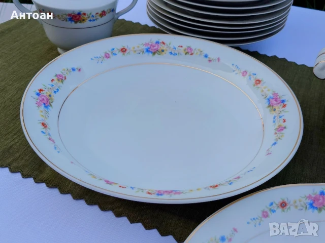 Порцеланов сервиз за хранене -Limoges France , снимка 6 - Сервизи - 50557170