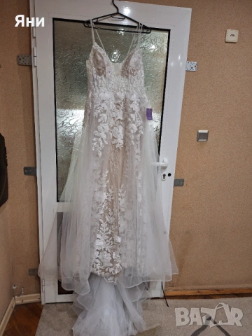 Сватбена рокля, снимка 3 - Сватбени рокли - 54163745