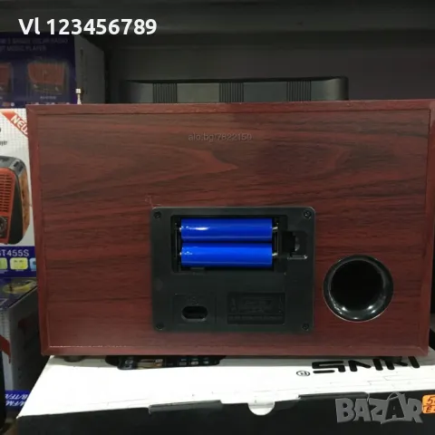 Ретро радио NS 2073ВТ/2077BT Bluetooth Usb Sd, FМ, АМ, SW - Носталджи, снимка 3 - Други - 50065114