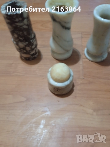 мраморни вази, снимка 2 - Вази - 52876249