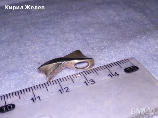 FOSSIL Марков СРЕБЪРЕН БУТИКОВ АРТ МЕДАЛЬОН СРЕБРО 925 с БЯЛА ПОЗЛАТА Оригинал На ФОСИЛ 35808, снимка 7 - Колиета, медальони, синджири - 39471474