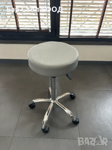 Висок Стол на колелца Kiev с 24 м гаранция и безплатна доставка, снимка 10 - Столове - 49942702