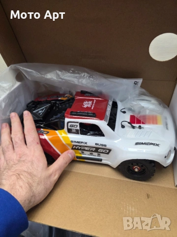 RC Количка MJX Hyper Go 14211 1/14 80KM/H Brushless RC Car 4WD - Нова, снимка 3 - Електрически играчки - 51881804