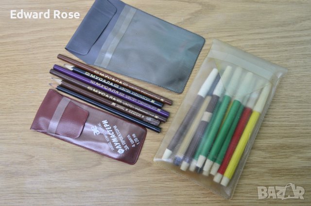 Рерто моливи Мусала, Хемус Орион и флумастери и ретро калъфчета, снимка 1