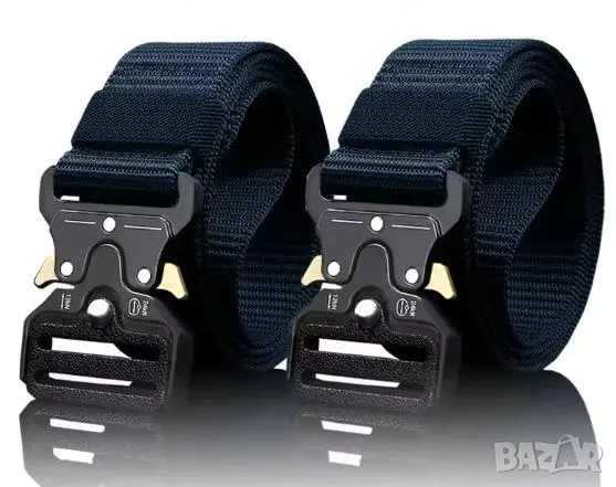 Тактически Военен Колан Без Дупки Бързо Освобождаване на Катарамата Airsoft Колан за Страничен Кобур, снимка 11 - Колани - 48848653