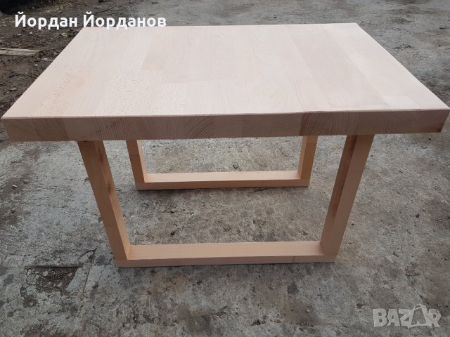 Здрава и красива маса от бук масив