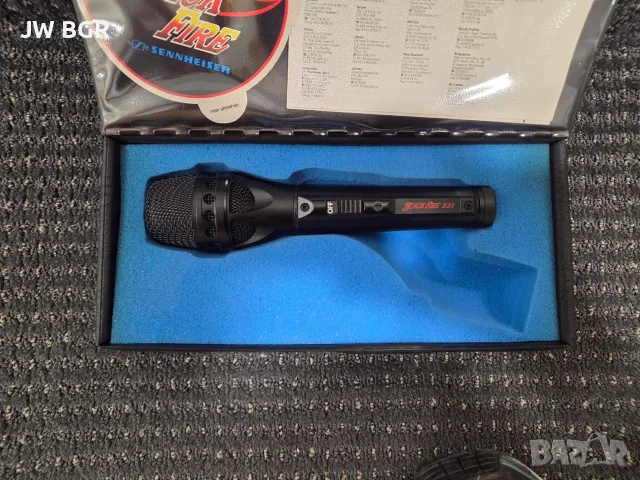 Кабелен микрофон: Sennheiser Black Fire 531