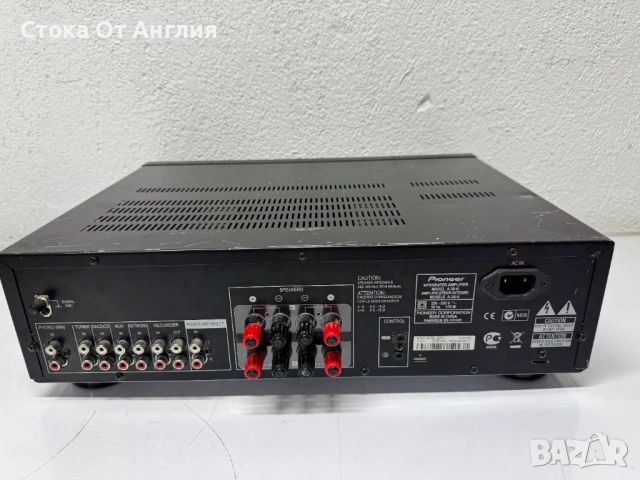 Усилвател Стерео -  Pioneer A-30-K / 175 W, снимка 5 - Ресийвъри, усилватели, смесителни пултове - 52232018