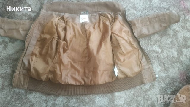 ONLY-кожено яке-М,L, снимка 3 - Якета - 40289201