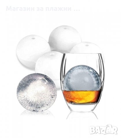 СИЛИКОНОВА ФОРМА ЗА 4 БР. ГОЛЕМИ ЛЕД ТОПКИ - код  2955, снимка 6 - Форми - 34142680