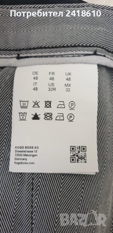 Hugo Boss Cotton Short Regular Fit Mens Size 48 / 32 ОРИГИНАЛ! Мъжки Къси Панталони!, снимка 9 - Къси панталони - 51103972