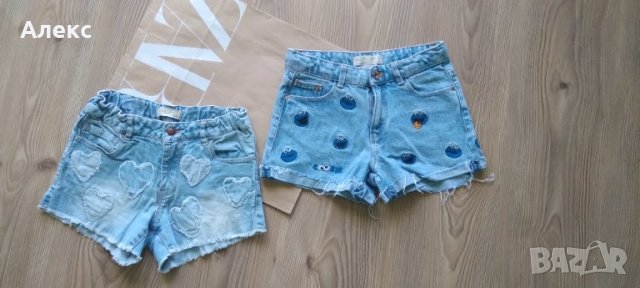 Zara - детски къси панталони 128см, снимка 1