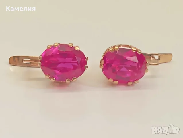 Руско злато. Обеци. , снимка 6 - Обеци - 56357744