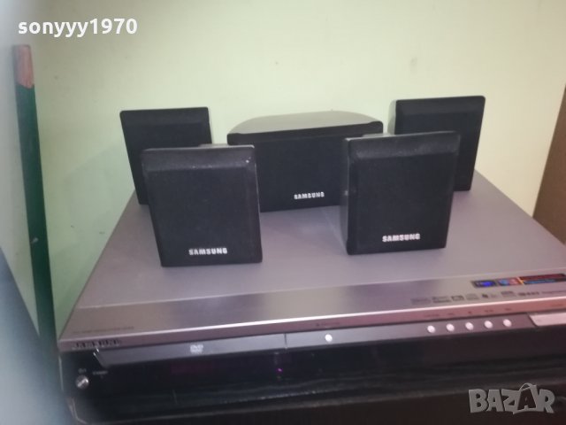 samsung dvd receiver & 5 speakers 2201211222, снимка 2 - Ресийвъри, усилватели, смесителни пултове - 31515034