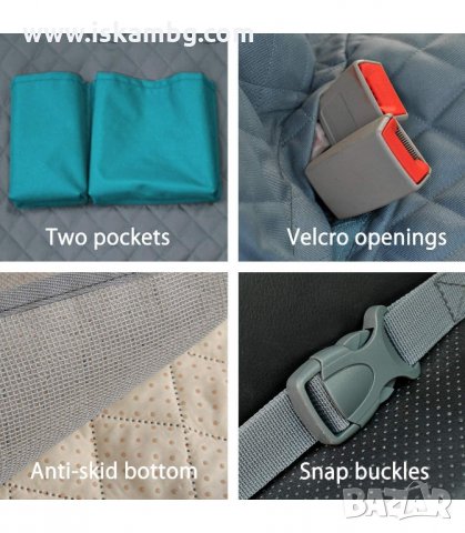 КУЧЕШКО ПОКРИВАЛО ЗА ЗАДНИТЕ СЕДАЛКИ НА АВТОМОБИЛА - КОД 3236, снимка 10 - Други стоки за животни - 33872957