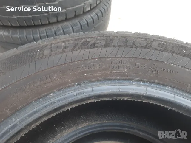 Бусови гуми NORDEX и MATADOR M+S 195/75 R16C грайфер 4-6мм 6 бр., снимка 11 - Гуми и джанти - 55879754