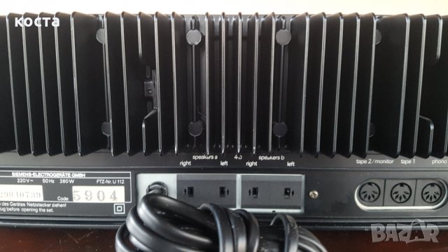 SIEMENS RS 555, снимка 13 - Ресийвъри, усилватели, смесителни пултове - 32201291