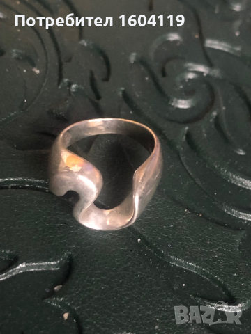 Страхотен сребърен пръстен, снимка 2 - Пръстени - 44594448