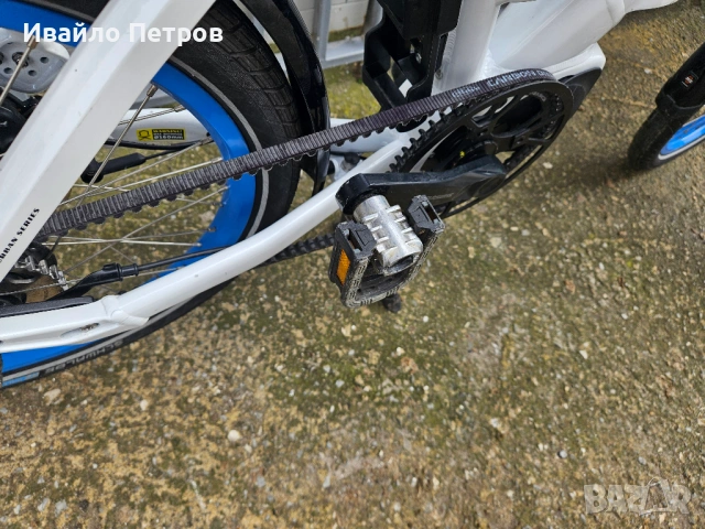 Електрически сгъваем велосипед 20 цола BERGAMONT-шест месеца гаранция, снимка 8 - Велосипеди - 54074581