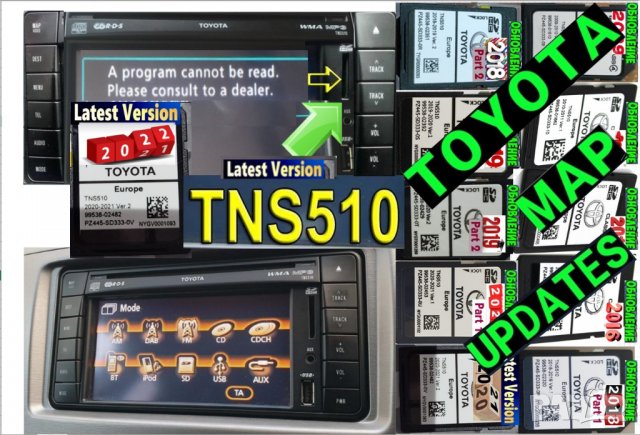 🚗🚗 2024 карти Toyota Touch2 Go/Plus ъпдейт навигация USB+код Тойота Alphard Land Cruiser 150 Prius, снимка 15 - Навигация за кола - 36348087