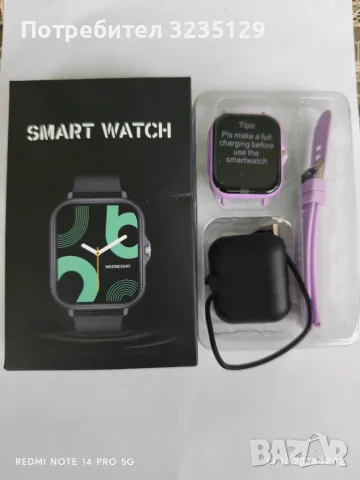 Смарт часовник 1.83″ HD – Bluetooth разговори, спортни режими