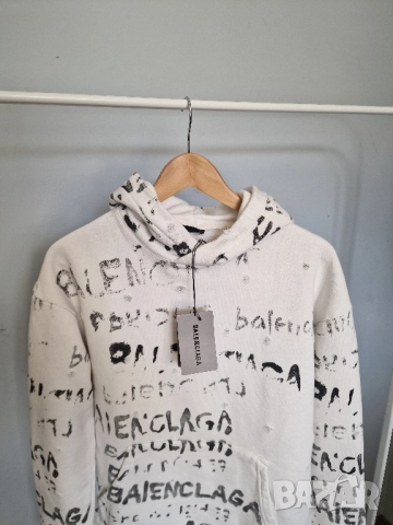 Страхотен мъжки суитчър BALENCIAGA Размер S M L XL 2XL , снимка 11 - Суичъри - 52249893