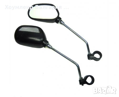 Огледала за велосипед или мотор 2 бр. дясно и ляво със светлоотразител, снимка 4 - Аксесоари за велосипеди - 50496367