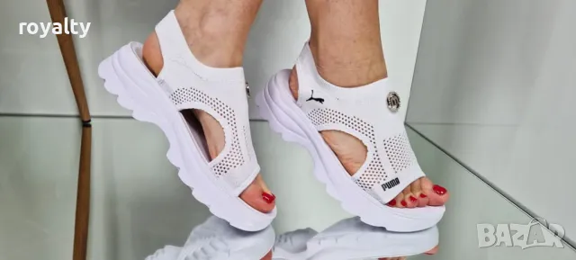 Puma дамски бели сандали , снимка 4 - Сандали - 50394247