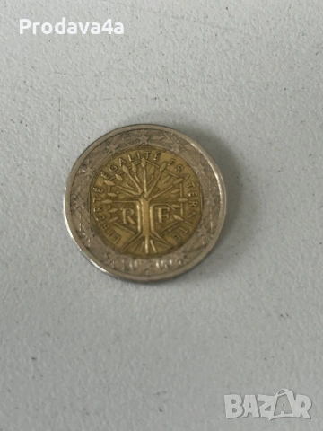Монета от 2 евро 2000г Франция, снимка 3 - Антикварни и старинни предмети - 53233656