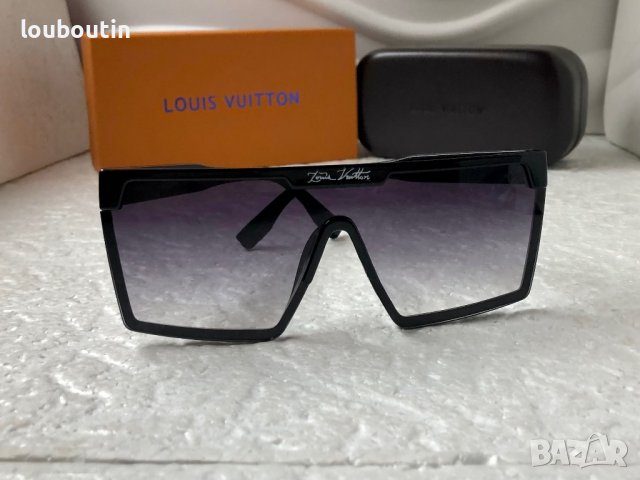 Louis Vuitton 2023 висок клас мъжки слънчеви очила маска Дамски Унисекс, снимка 5 - Слънчеви и диоптрични очила - 39000215