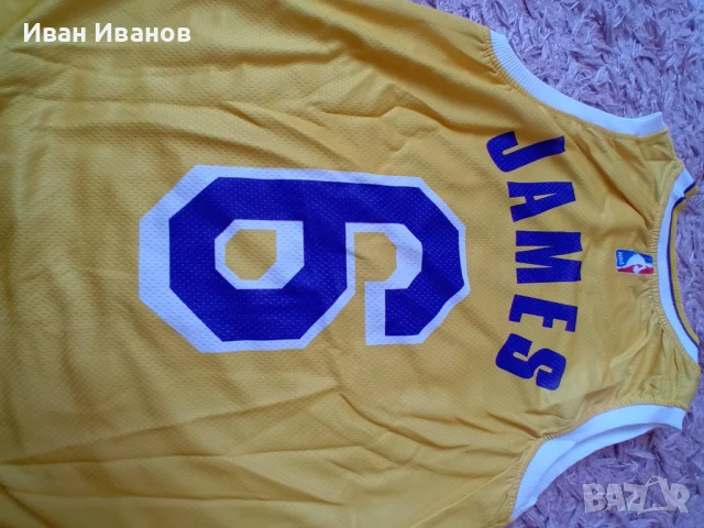 Чисто нов оригинален екип на Los Angelis Lakers - LeBron James, снимка 9 - Баскетбол - 50661640
