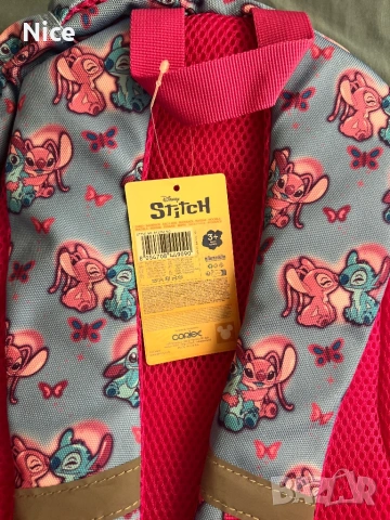 Детска/ ученическа раница “Lilo&Stithc” Италия , снимка 5 - Раници - 53162604