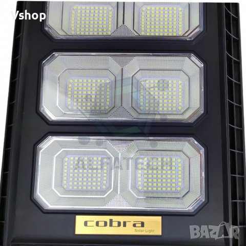 LED Соларна улична лампа Cobra 1500W, снимка 4 - Соларни лампи - 38642860