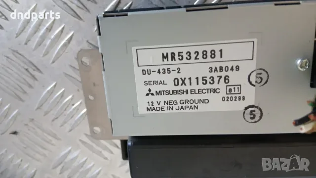 Дисплей Mitsubishi Pajero 2003 MR532881 Pajero III (1999-2006), снимка 3 - Части - 55794738