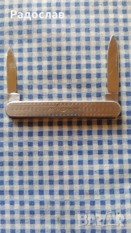 GERLACH старо ножче с две остриета , снимка 3 - Ножове - 40531627